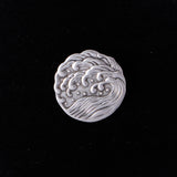 Silver Wave Brooch