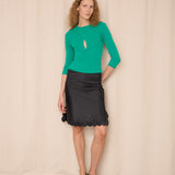 Versace Vintage Green Top