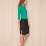 Versace Vintage Green Top
