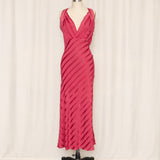 1940’s Red Striped Nightgown