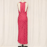 1940’s Red Striped Nightgown