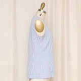 Jil Sander Pinstripe Sleeveless Top