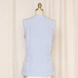 Jil Sander Pinstripe Sleeveless Top