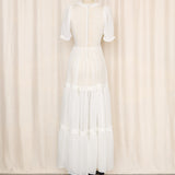 Antique Sheer Bridal Gown