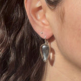 Sterling Silver Teardrop Quartz Earrings