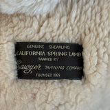Roger Baugh Beige Shearling Long Coat