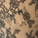 Christian Lacroix Silk Skirt with Lace Details
