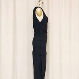 Versus Versace Black Assymetrical Dress