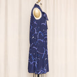 Prada Silk Purple Printed Dress
