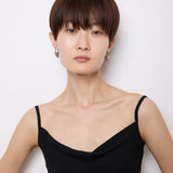 Vintage silver wing earrings