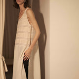 Vintage Silk Sheer Tunic Dress