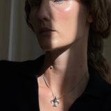 Sterling Silver Bird Pendant Necklace