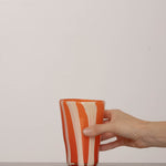 YAKUSH STRIPS Glass Orange - KHATA