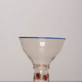 Discover the HALUZKA Modern Vintage Guta Glass Bowl – a handcrafted glass bowl with a delicate flower pattern, combining timeless vintage craftsmanship with modern elegance.