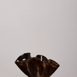 Discover the KKS Bowl Vase – a handmade ceramic bowl vase, measuring 5"x10", perfect for modern minimalist decor and artistic styling.