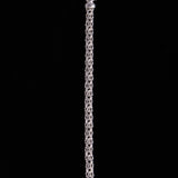 Sterling Silver Woven Bracelet made in Italy