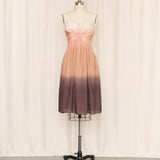 Philosophy di Alberta Ferretti Ombre Silk Dress