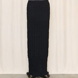 Yohji Yamamoto Pleated Black Skirt