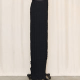 Yohji Yamamoto Pleated Black Skirt