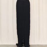 Yohji Yamamoto Pleated Black Skirt
