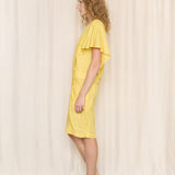 Karl Lagerfeld Vintage Yellow Linen Dress