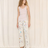 Kenzo Floral Embroidered Pants