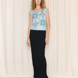 Yohji Yamamoto Pleated Black Skirt