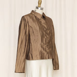 Valentino Brown Textured Blazer