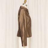 Valentino Brown Textured Blazer