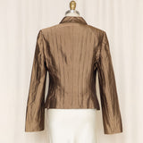 Valentino Brown Textured Blazer