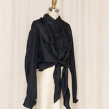 Lolita Lempicka Black Silk Blouse