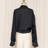 Lolita Lempicka Black Silk Blouse