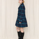Burberry Drop Waist Wool Coat