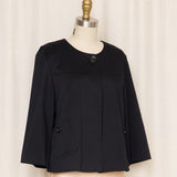 LAL Black Babydoll Jacket