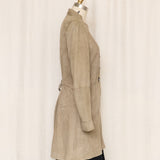 Grey Suede Jacket