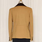 Gianni Versace Wool Mustard Blazer