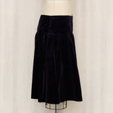 Ralph Lauren Purple Velvet Skirt