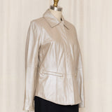 Bradley Silver Leather Jacket
