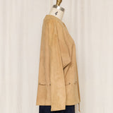 Vintage Camel Suede Jacket