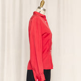 Anschy Breucha Munchen Red Blouse
