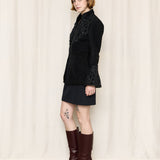 Pamela McCoy Suede Jacket