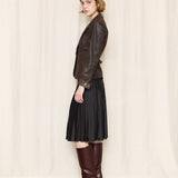 Gianfranco Ferre Brown Leather Jacket