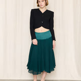 Y's Green Midi Skirt
