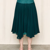 Y's Green Midi Skirt