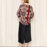 Commes des Garcons Paisley Cropped Jacket