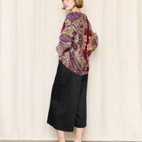 Commes des Garcons Paisley Cropped Jacket