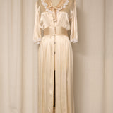 1940's Satin Dressing Gown
