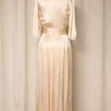 1940's Satin Dressing Gown