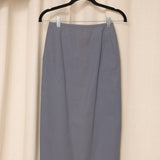 JPG Grey Corseted Jacket and Skirt Suit