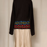 ASARTI Handwoven Alpaca Cardigan